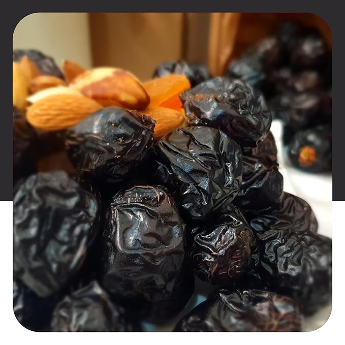 AJWA ALMADINA Dates - Premium Quality Saudi Arabian - Naturally Sweet &amp Soft - Halal - Fresh and Dried - Perfect for Ramadan - Healthy Lifestyle - 800g