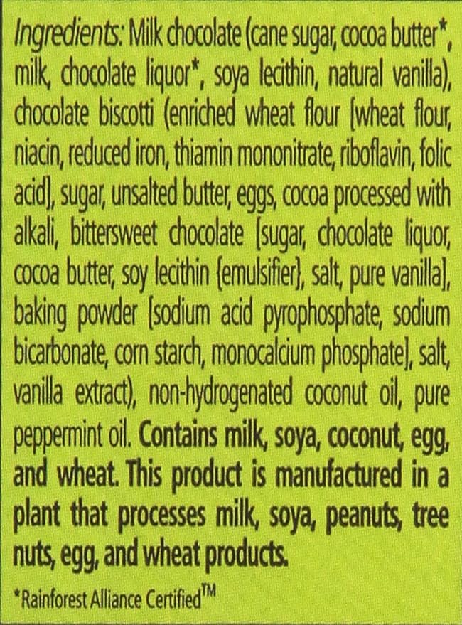 Seattle Chocolates Truffle Bar Fresh Mint 2.5 Ounce (Pack of 12)