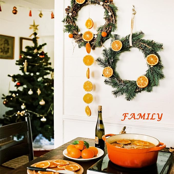 Dried Orange Slices Dehydrated 1lb &amp 16oz Bulk Dried Orange Slices For Crafts/Simmer Pot-pourri/Garland/Cocktails/Christmas Tree Ornaments Decorating Business/Bar/Family DIY