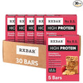 RXBAR High Protein Bars Gluten Free Protein Snacks Strawberry Peanut Butter (6 Boxes 30 Bars)