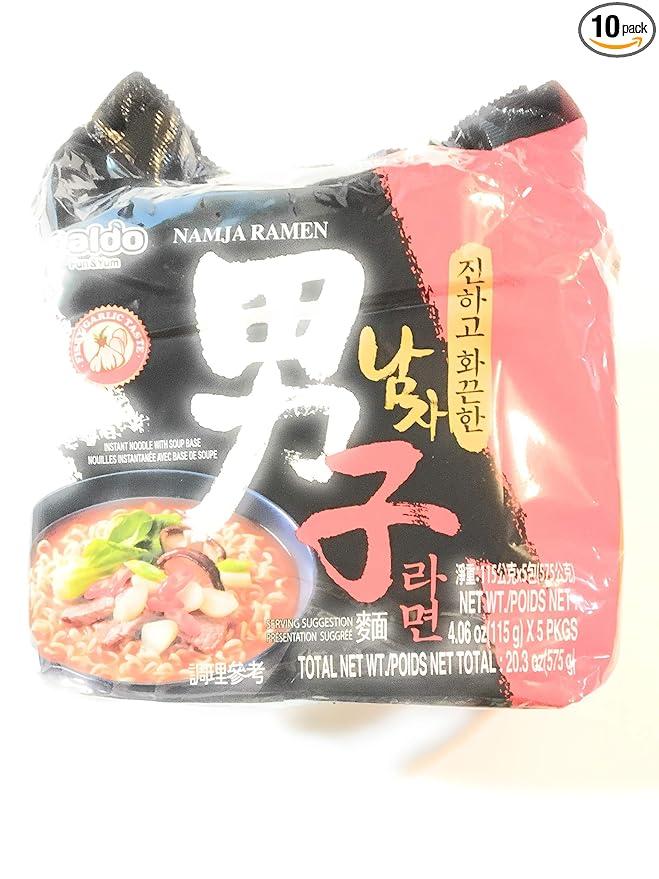 Paldo Namja Ramen 4.06 Oz(10 Pack)