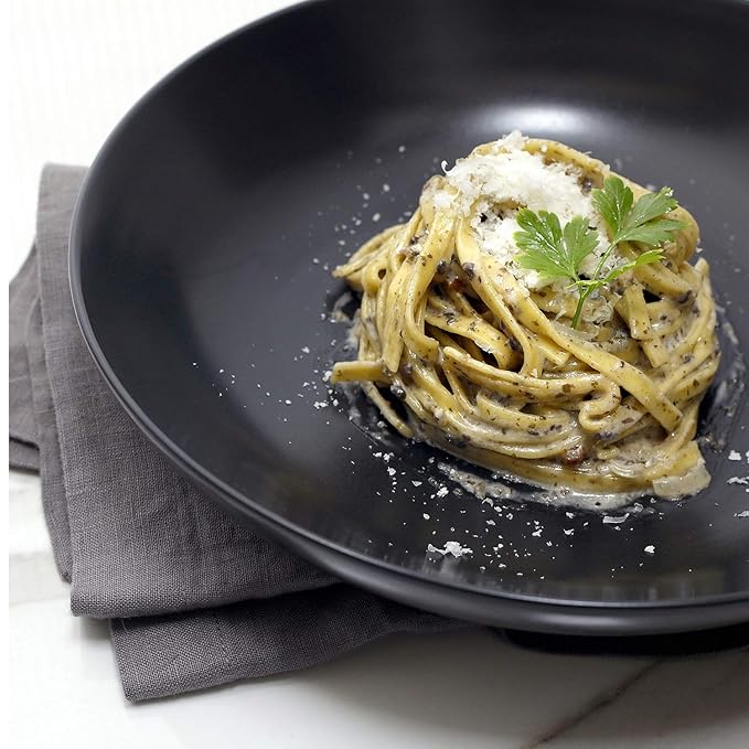 TRUFFLES USA Black Truffle Sauce 2.82 oz Jar - Imported from Italy - Fresh Sauce for Pasta Chicken Steak Vegetables Bread - Unique Gourmet Recipe