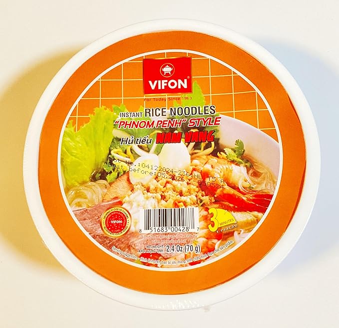 Instant Rice Noodles Phnom Penh Style Bowl2.4 Oz4 Bowls