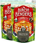 Birch Benders Protein Pancake and Waffle Mix 16 Ounce (Pack of 2)