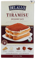 DeLallo Tiramisu Dessert Kit 7.8 Ounce (Pack of 10)