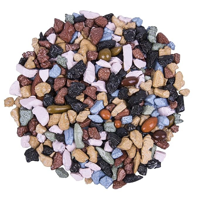 Kimmie Candy ChocoRocks Chocolate Chunks Rocks Pebbles Stones 5 Pounds in Original Bulk Manufacturer Packaging