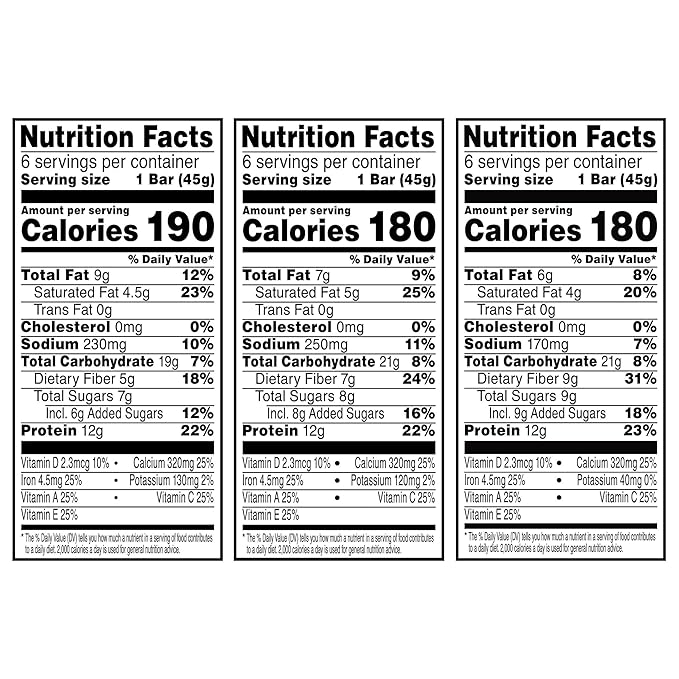 Special K Bar Protein Meal Bars Meal Replacement Bulk Protein Snacks Variety Pack (3 Boxes 18 Count)