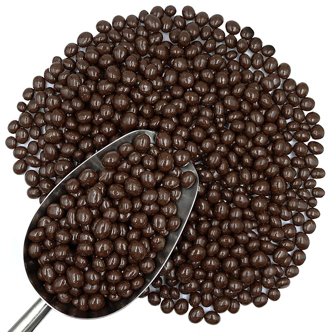 Chocolate Covered Roasted Espresso Coffee Beans (2 Pound Dark Chocolate)