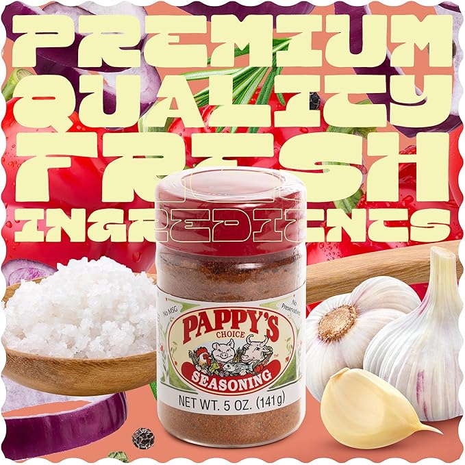 Pappy's Seasonings (Original Red Label 5oz)