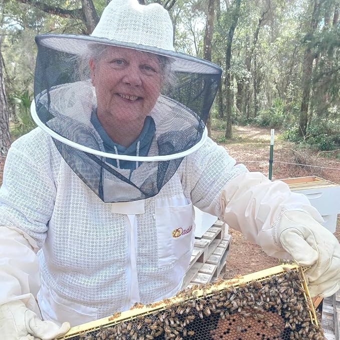 Raw Wildflower Honey Unfiltered from Ocala National Forest In Florida (16 ounces)