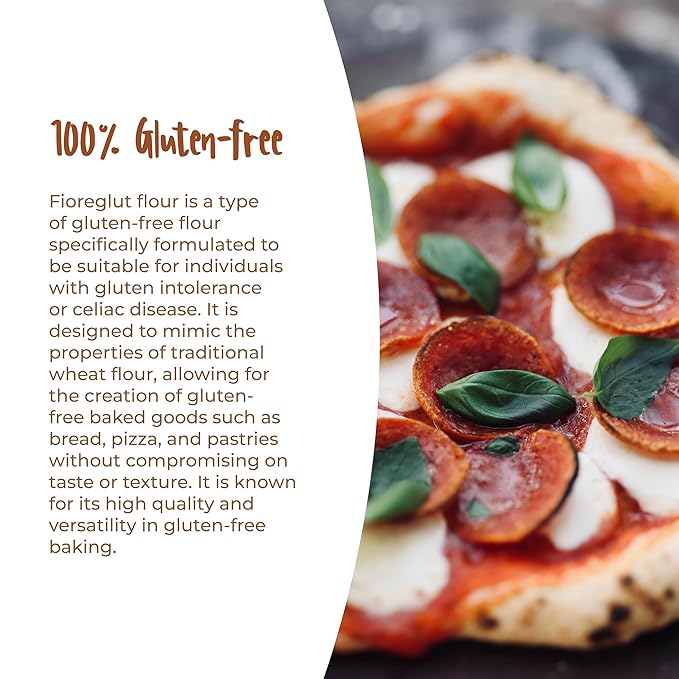 Antico Molino Napoli Antimo Caputo Pizza Flour Gluten Free 2.2 Pound (Pack of 2)
