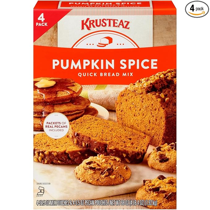 Krusteaz Pumpkin Spice Quick Bread Mix