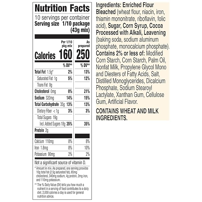 Betty Crocker Favorites Super Moist Milk Chocolate Cake Mix 15.25 oz.