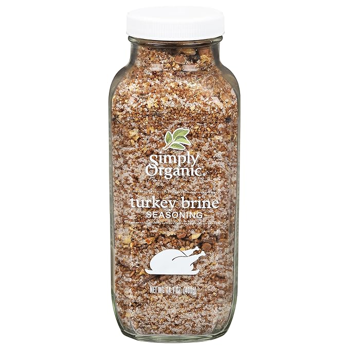 Simply Organic Turkey Brine Seasoning 14.1 Oz