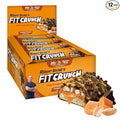Fit Crunch Full Size Protein Bars (12 Bars Caramel Peanut)