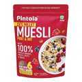 Pintola Fruit &amp Nut Muesli with 28% Millet &amp 68% Wholegrains (800g) Healthy-Fruity Breakfast cereal with 6 nuts dried fruits &amp Dates No Preservatives No added sugar|Rich in Dietary Fib