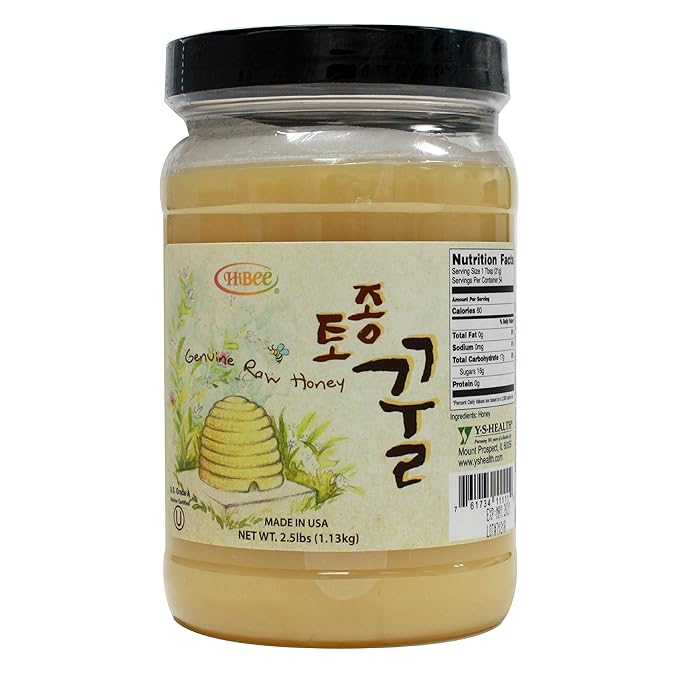 HIBEE Genuine Raw Honey_Kosher Certified (2.5lbs)