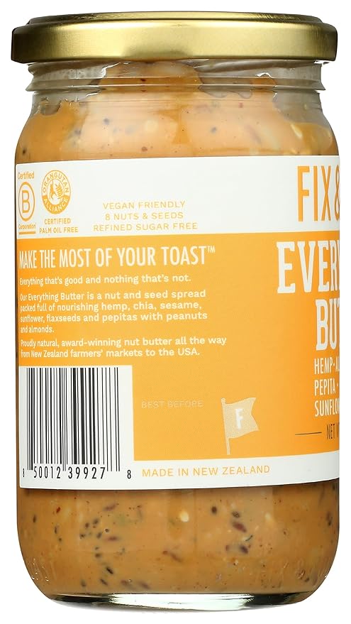 Fix &amp Fogg Everything Butter Non GMO Vegan 10 Ounce