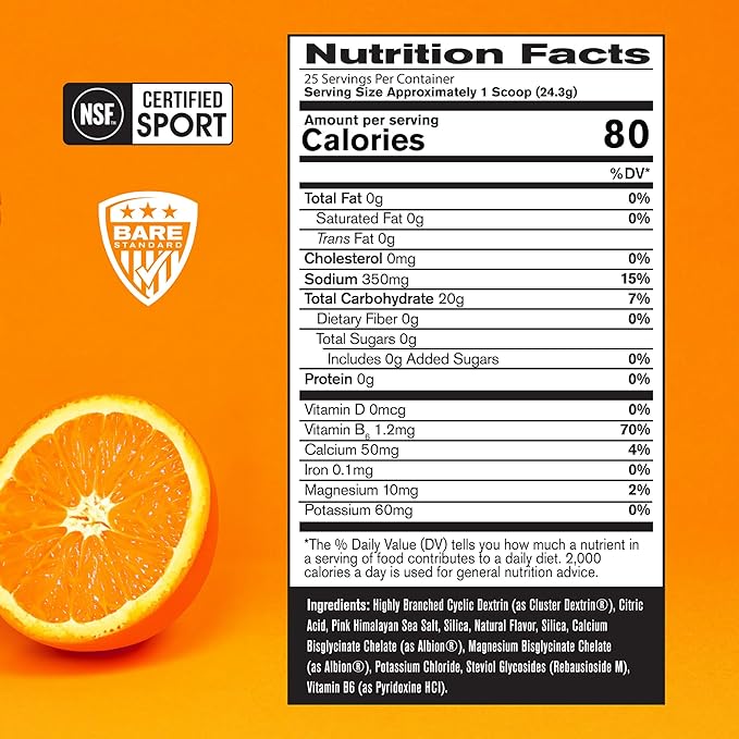 Bare Performance Nutrition BPN Go Bar &amp G.1.M Sport Orange Bundle