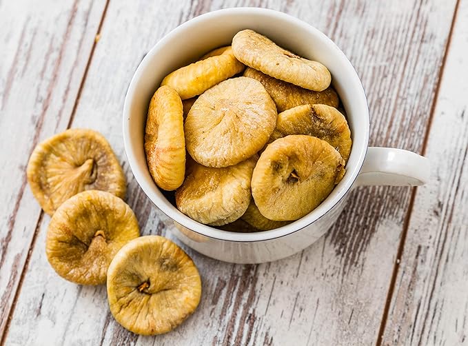Anna and Sarah Organic Dried Turkish Figs No Sulfur No Sugar Added All Natural in Resealable Bag 5 Lbs