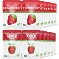 Nature's Turn Freeze-Dried Fruit Snacks Strawberry and Apple Crisps Pack of 24 (0.53 oz Each)