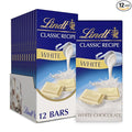 Lindt CLASSIC RECIPE White Chocolate Bar White Chocolate Candy 4.4 oz. (12 Pack)