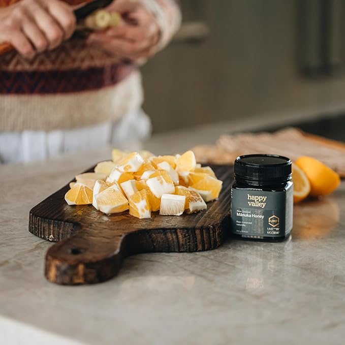 Happy Valley UMF 15+ | MGO 514+ Raw Manuka Honey – Certified UMF Unpasteurized Monofloral 500g / 17.6oz Jar | Traceable from Hive-to-Table Immune Support Skin &amp Daily Wellness – Product of Ne