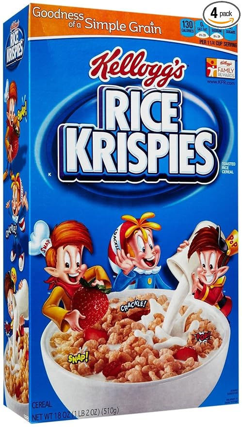 Kellogg's Cereal - 18 oz - 4 Pack
