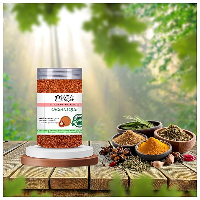 Blessfull Healing Organic Tandoori BBQ Masala 100 Gram