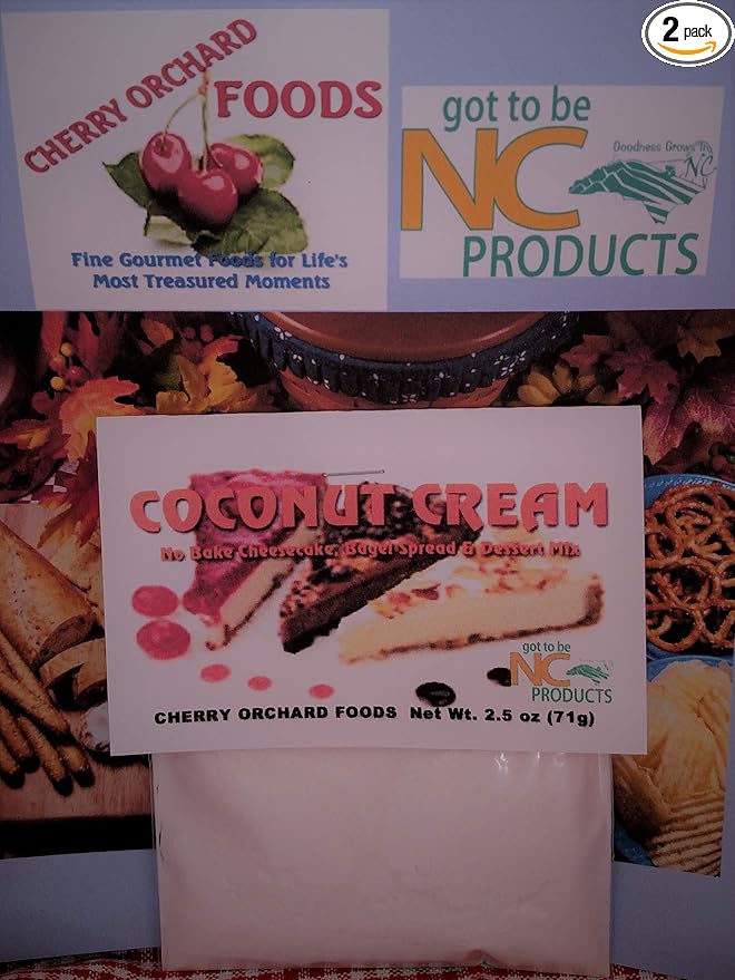 Coconut Cream Dessert Mixes (2 mixes)