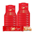 RED Delight®™ Blonde Caramelized White Chocolate 12 Count Box of Grab N Go Travel Size Bars (0.92 Ounces Each) (11 Boxes - Total of 132 Bars)