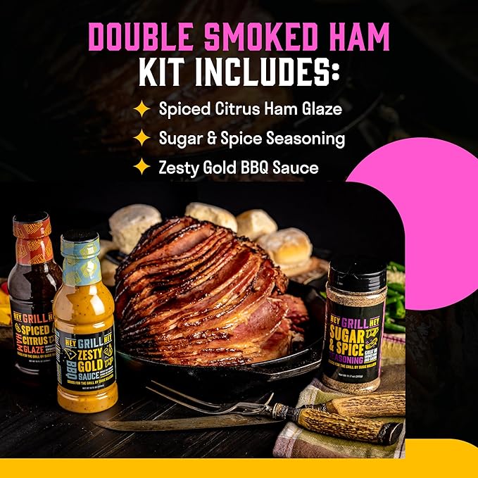 Holiday Kit Bundle | SMOKED TURKEY BRINE KIT &amp SMOKED HAM KIT | INCLUDES BRINE SEASONINGS SAUCES &amp MORE!