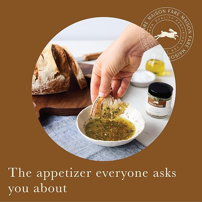 Set of 3 Artisan Bread Seasoning Mixes – Garlic Herbs with Black Garlic Seed Blend and Toasted Onion With Lemon | Seasoning Blends for Bread Dough Dips Dressings Spreads | Gourmet Gift Set