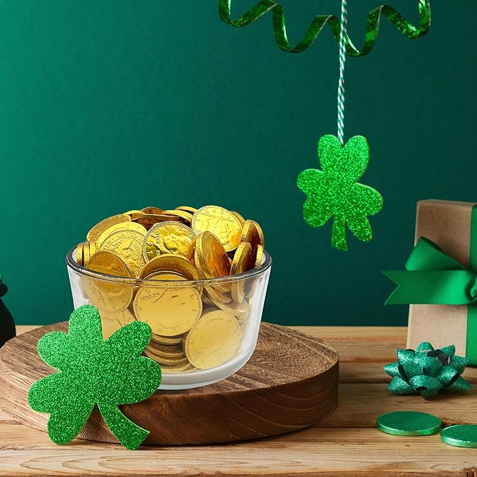 Chocolate Coins | 2 Pound Bag | Gold Coins Chocolate | Individually Wrapped Pirate Coin Candy | Bulk Gold Candy for Goodie Bags Parties &amp Holiday Gifts