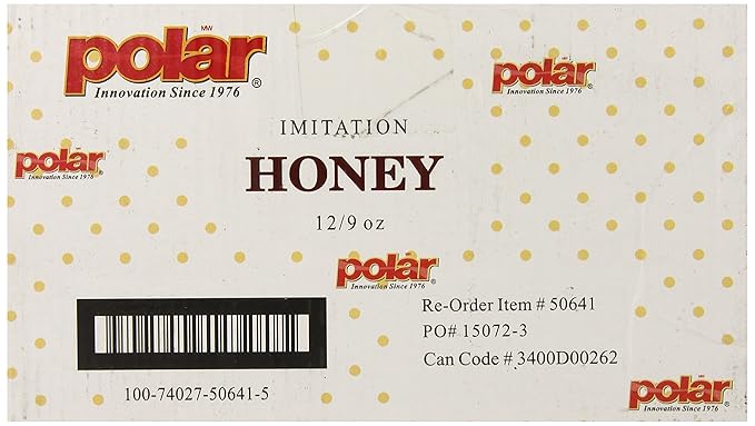 MW Polar Syrup Imitation Honey 9 Oz (Pack Of 12)