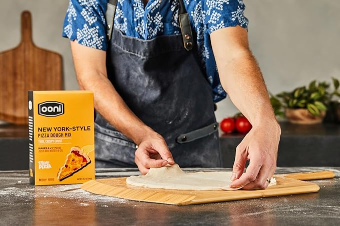 Ooni Pizza Dough Mix Bundle - 4 x Neapolitan Style &amp 4 x New York 8.8 oz Dough Balls