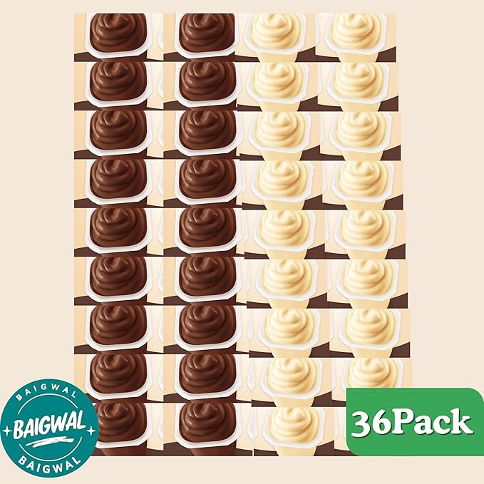 Snacks Packs Pudding Variety Pack 3.25 oz. 36 pk.