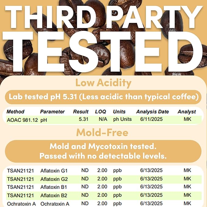 Sarasota Coffee Whole Bean Creme Brulee | Medium Roast Gourmet Flavored Coffee Beans | Low Acid Mold Free Specialty Grade Bulk Beans | 5lb (80 oz)
