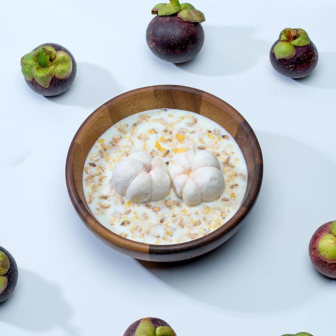 Thappy Fruit Freeze-Dried Mangosteen - No Additives Oil-Free No Sugar Added 100% Pure Mangosteen 0.53oz (Pack of 12)