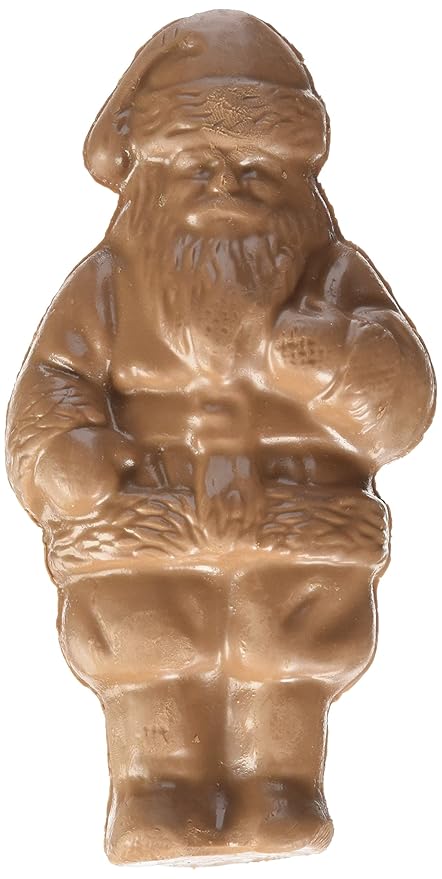 Philadelphia Candies Solid Milk Chocolate Santa Claus 16 oz.