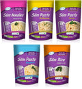 Eat Water Slim Noodles Fettucine Penne Spaghetti &amp Rice 200g (1 of Each)