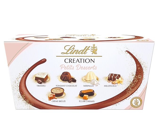Lindt Creation Dessert Assorted Chocolate Candy Easter Chocolate Candy Gift Box 18 Pieces
