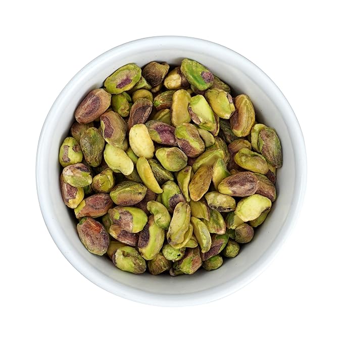 Pistachios Shelled Raw Unsalted 1 Pound Bag No Shell Pistachio Nuts 16 Ounce Bulk Bag