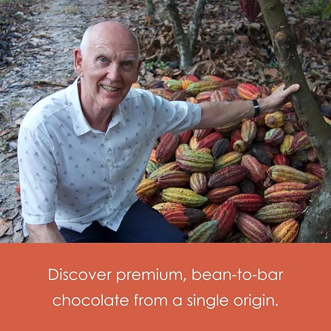 Firetree Vanuatu Malekula Island 72% Dark Chocolate 3 Pack - UK Single Origin Bean-to-bar Bundle
