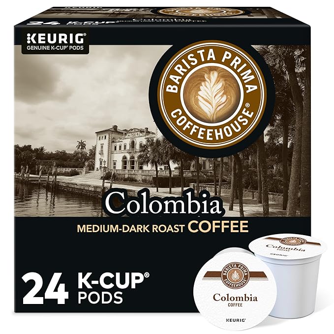 Barista Prima Coffeehouse Colombia Coffee Keurig Single Serve K-Cup Pods 96 Count