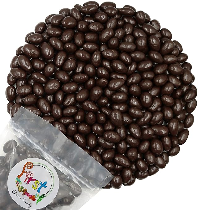 FirstChoiceCandy Chocolate Covered Almonds (Dark Chocolate 10 Pound)