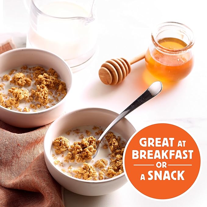 Honey Bunches of Oats Honey Roasted Granola Cereal 11 OZ Bag (Pack of 5)