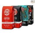 Fire Department Coffee - Gives Back to Firefighters - Rescue Variety Pack - Whole Bean Coffee - Medium Dark Shellback Espresso &amp Skull Crushing Espresso Beans - Veteran Owned (12oz Pack of 4)
