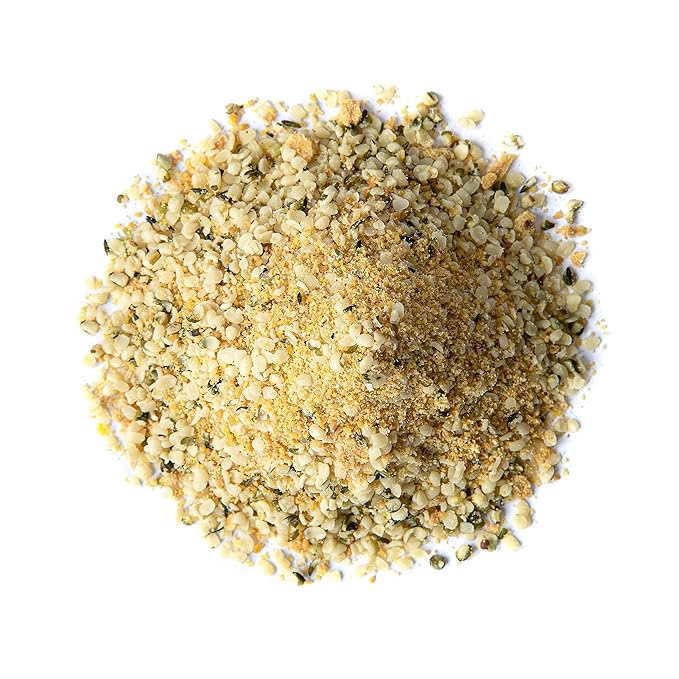 Food to Live - Organic Powerful Flax and Hemp Seeds Blend 6 Pounds — Non-GMO Mix of Raw Hemp Hearts and Cold-Milled Golden Flaxseeds Vegan Kosher