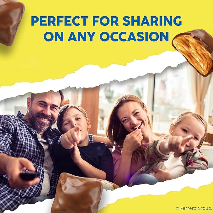 Butterfinger Full Size Candy Bar 18 Count Crispety Crunchety Peanut-Buttery On-The-Go Sweet Treat 1.9 oz Each